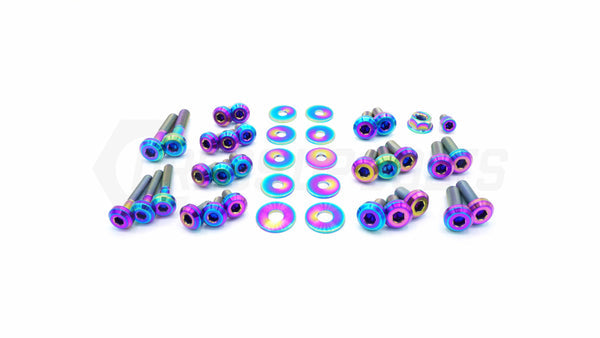 Dress Up Bolts Stage 2 Titanium Har1dware Engine Kit for EJ257 Engine (True Burned) - 2015-2021 Subaru STI